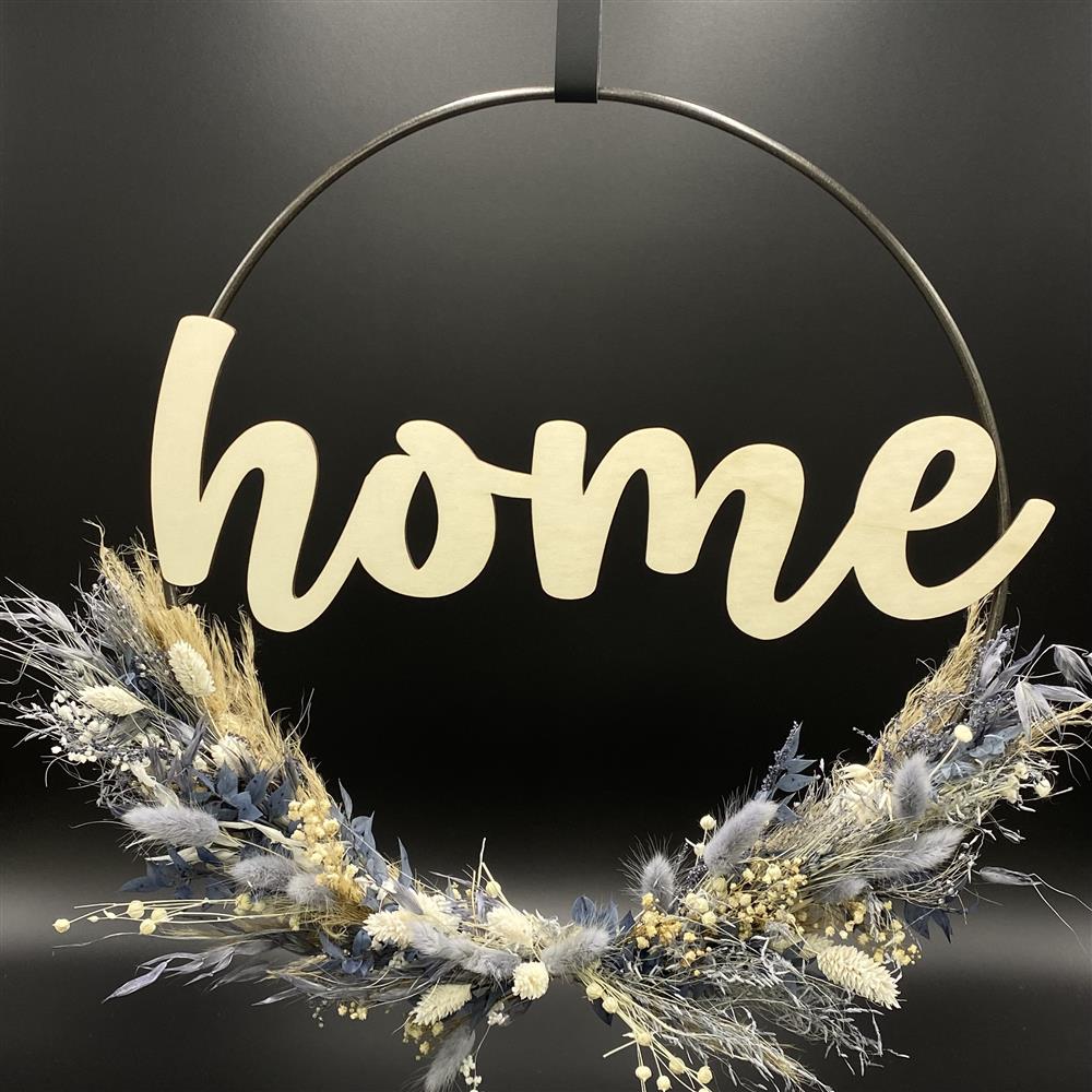 Flower Hoop blau