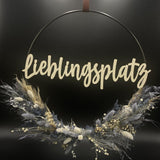 Flower Hoop blau