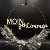 Flower Hoop blau
