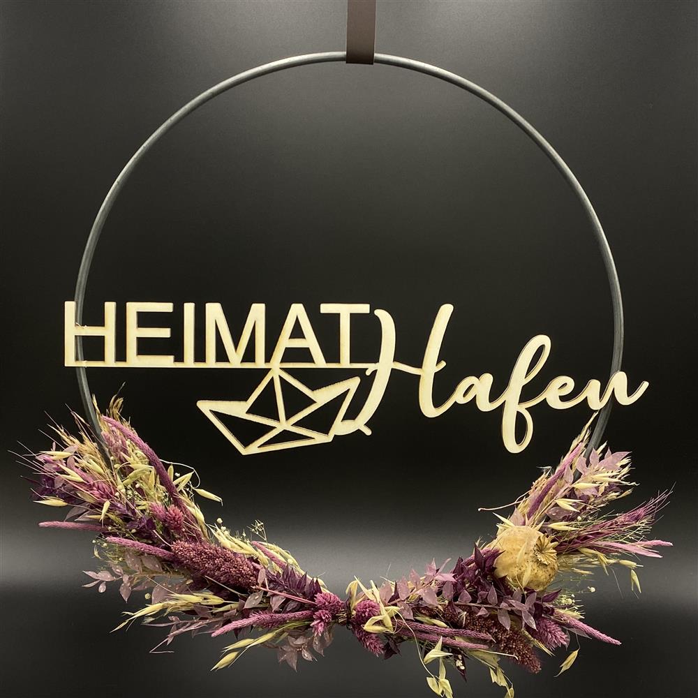 Flower Hoop lila