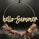 Flower Hoop lila