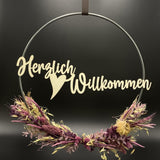 Flower Hoop lila