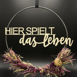 Flower Hoop lila