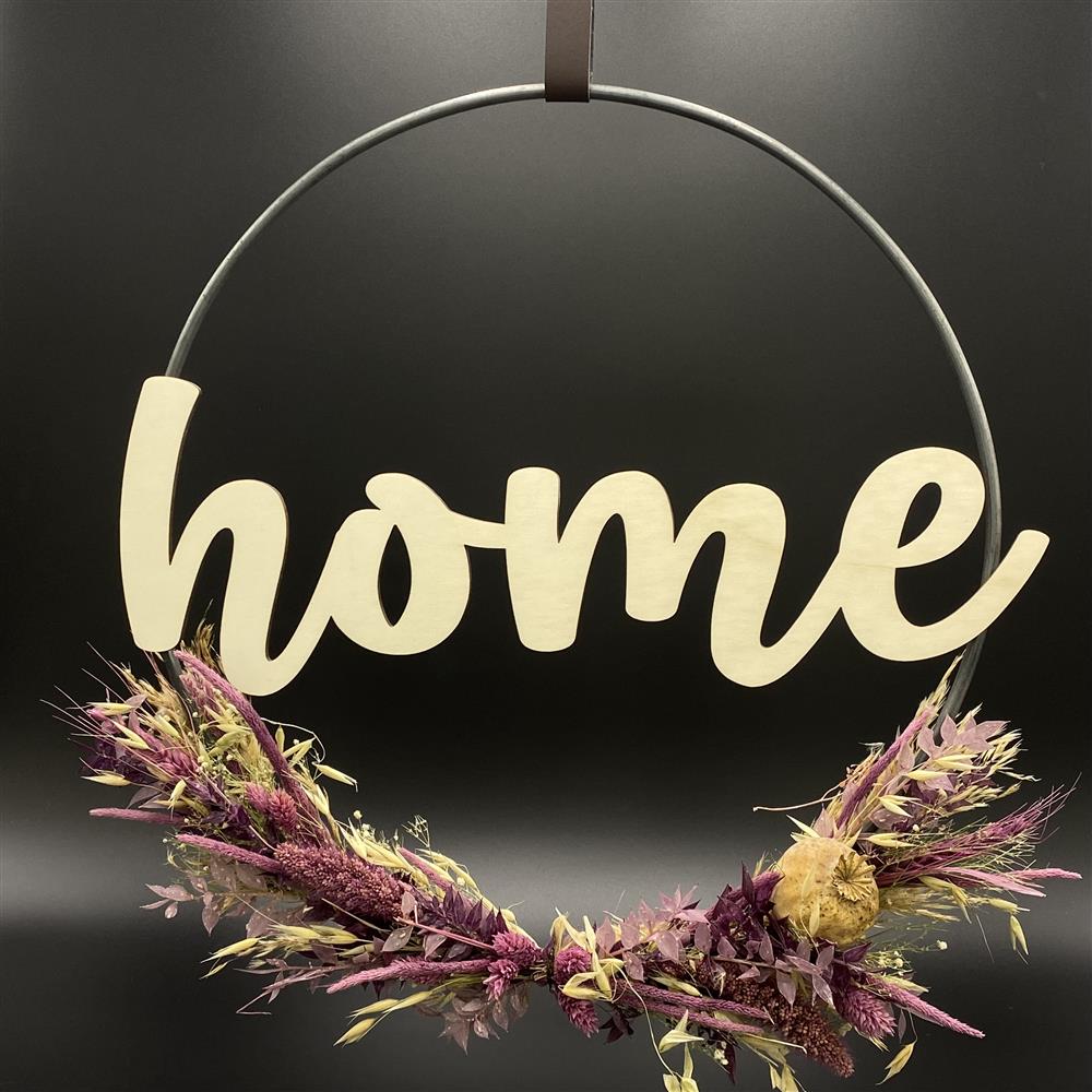 Flower Hoop lila