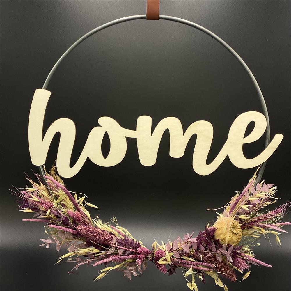 Flower Hoop lila