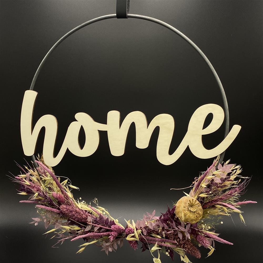 Flower Hoop lila
