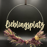 Flower Hoop lila