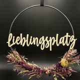 Flower Hoop lila