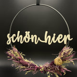 Flower Hoop lila