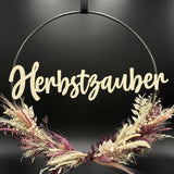 Flower Hoop lila weiß