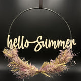 Flower Hoop rosa