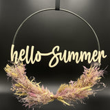 Flower Hoop rosa