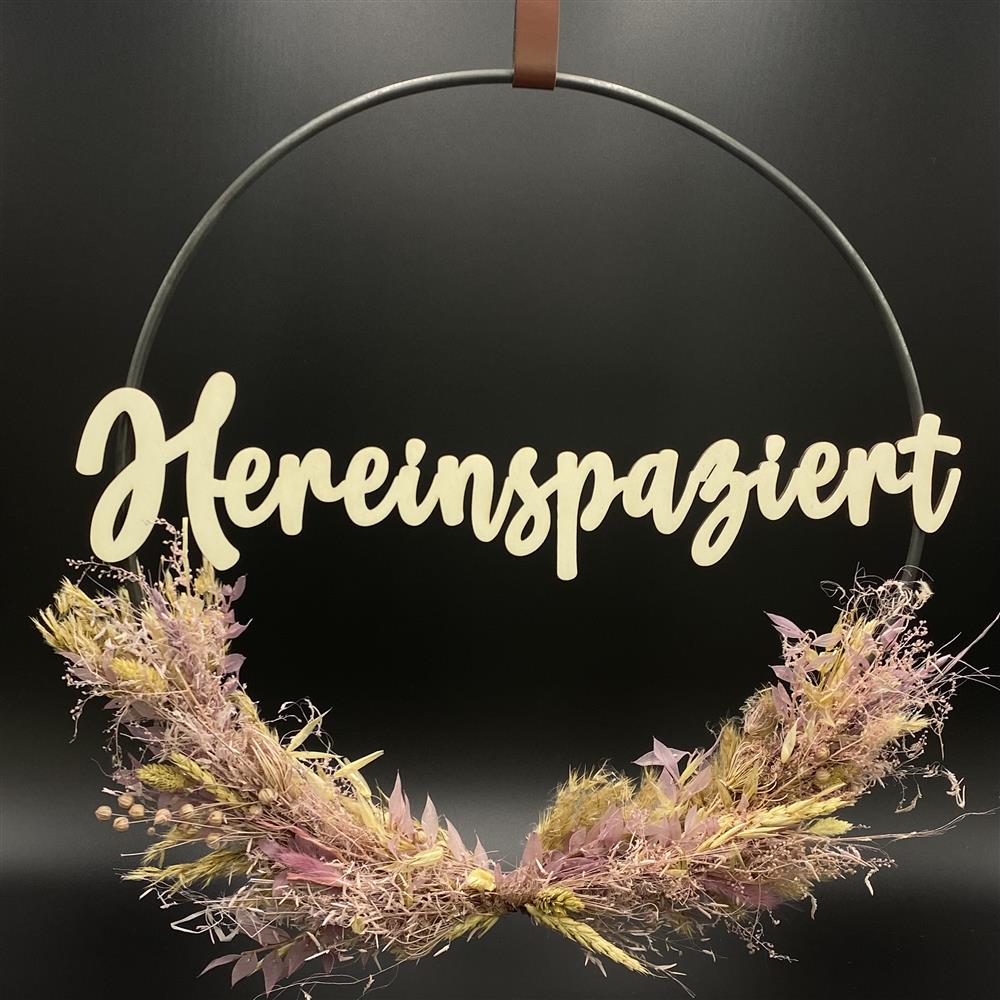 Flower Hoop rosa