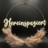 Flower Hoop rosa