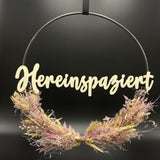 Flower Hoop rosa