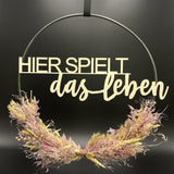 Flower Hoop rosa