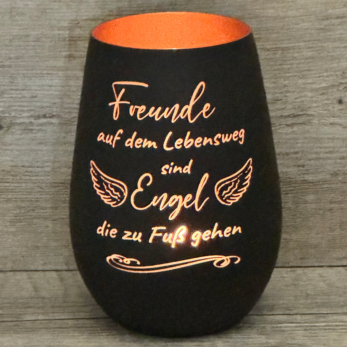 Deko Light - Freunde Engel, personalisierbar