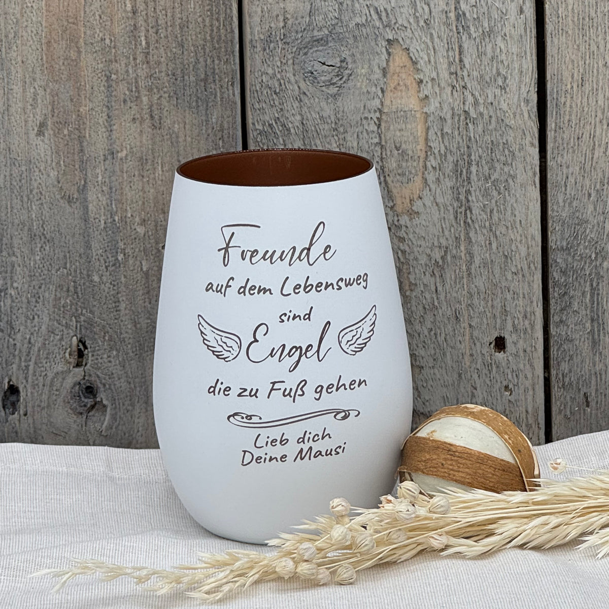 Deko Light „Freunde Engel“ – Geschenk für beste Freundin & Freunde