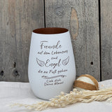 Deko Light „Freunde Engel“ – Geschenk für beste Freundin & Freunde