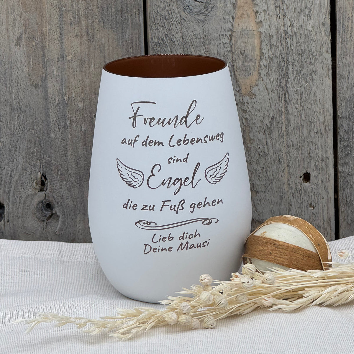 Deko Light „Freunde Engel“ – Geschenk für beste Freundin & Freunde