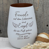Deko Light „Freunde Engel“ – Geschenk für beste Freundin & Freunde