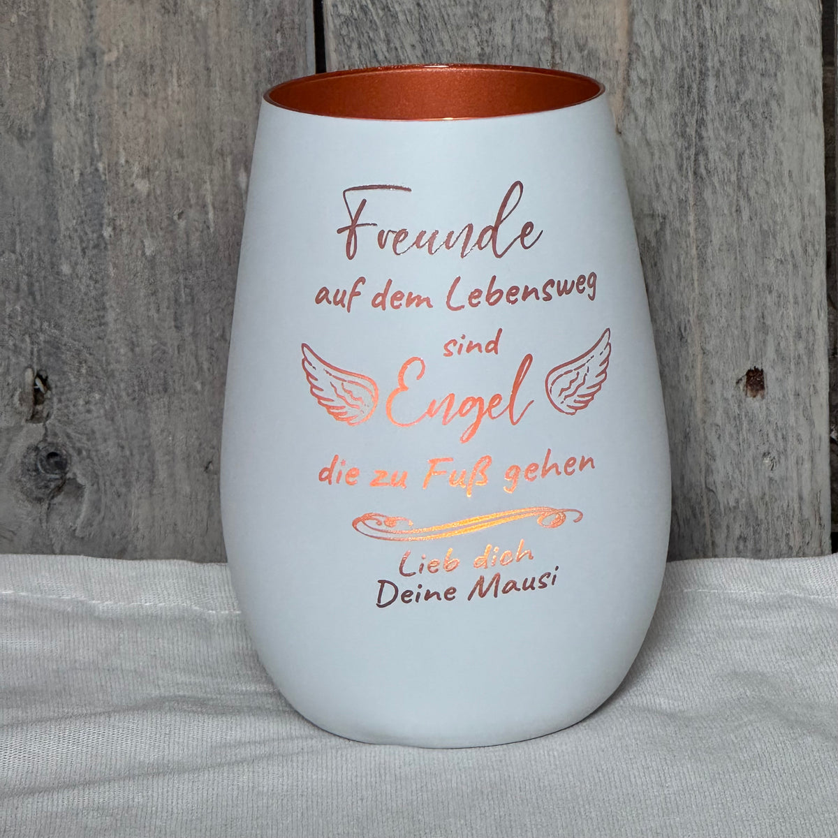 Deko Light „Freunde Engel“ – Geschenk für beste Freundin & Freunde