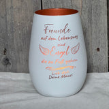 Deko Light „Freunde Engel“ – Geschenk für beste Freundin & Freunde
