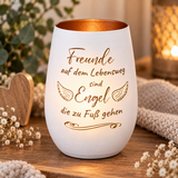 Deko Light „Freunde Engel“ – Geschenk für beste Freundin & Freunde