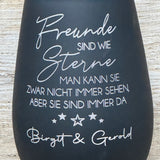 Deko Light - Freunde sind wie Sterne, personalisierbar