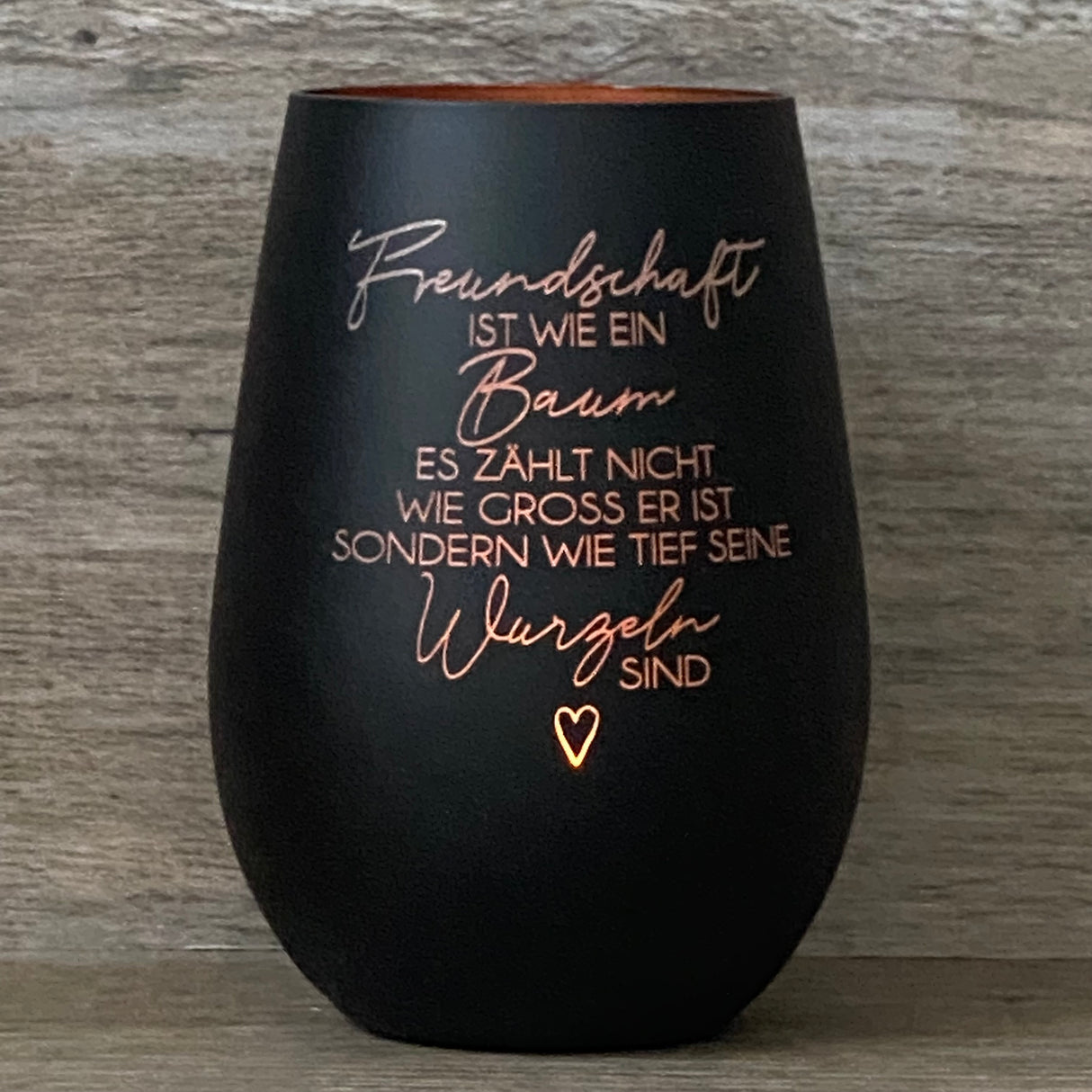 Deko Light - Freundschaft ist wie ein Baum, personalisierbar