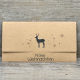 Gutscheinverpackung Weihnachten 5 Stück