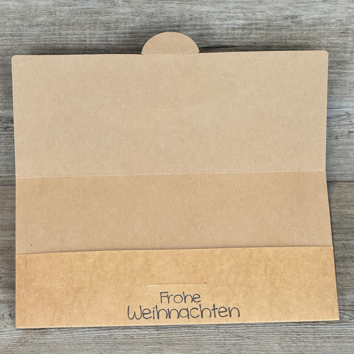 Gutscheinverpackung Weihnachten 5 Stück