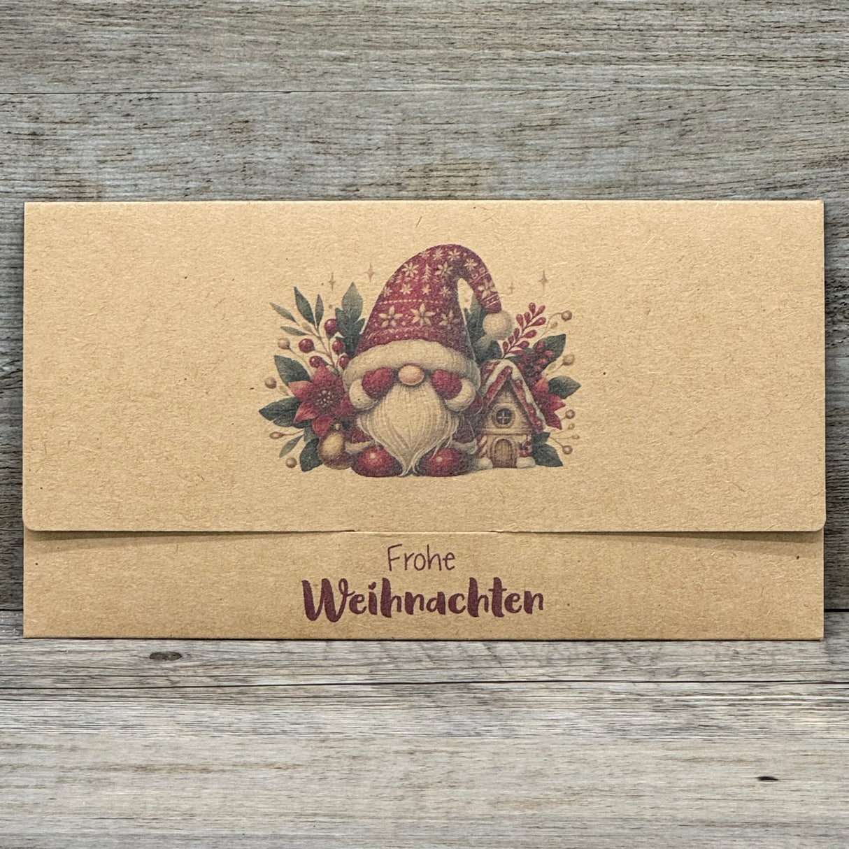 Gutscheinverpackung Weihnachten 5 Stück