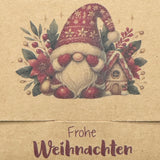 Gutscheinverpackung Weihnachten 5 Stück