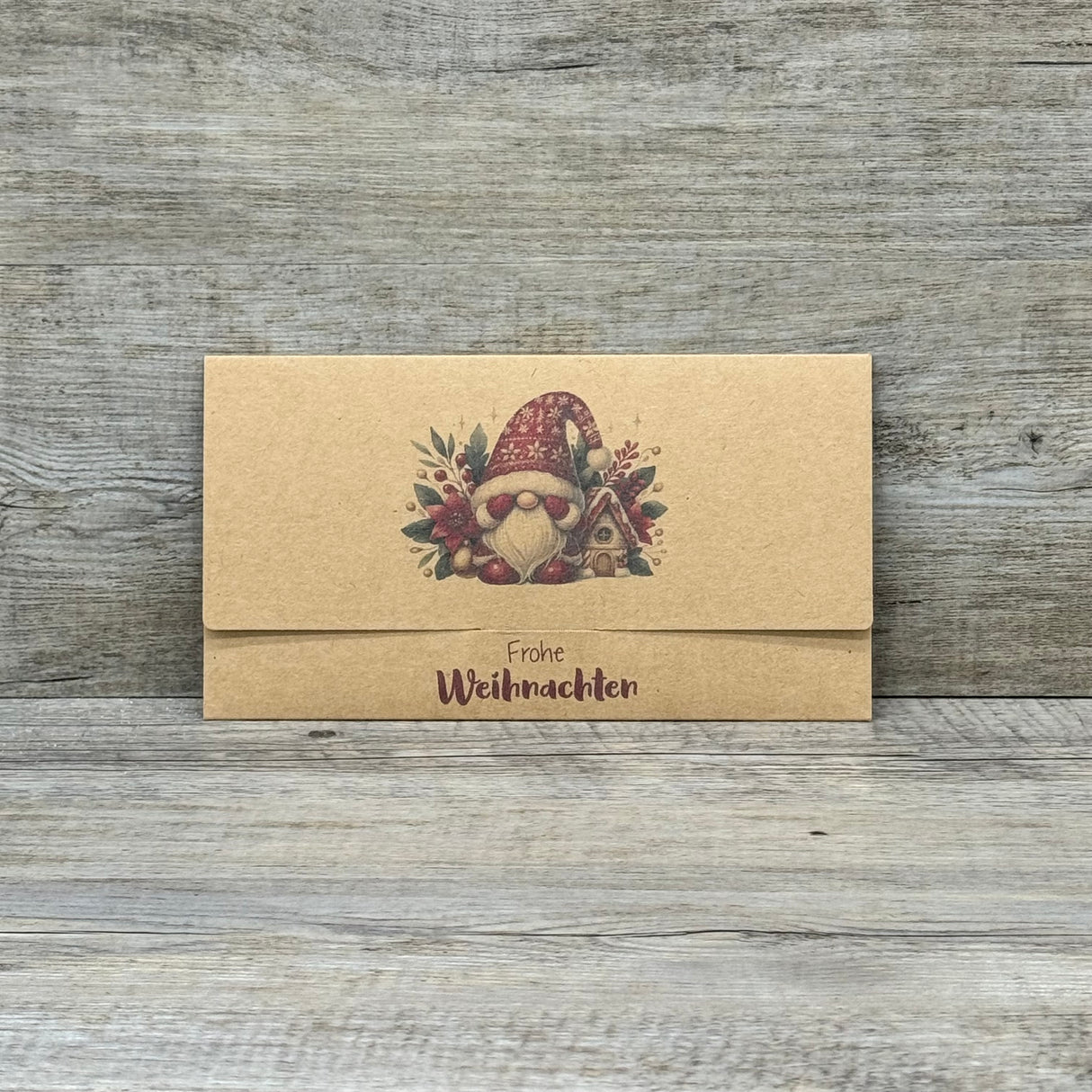 Gutscheinverpackung Weihnachten 5 Stück