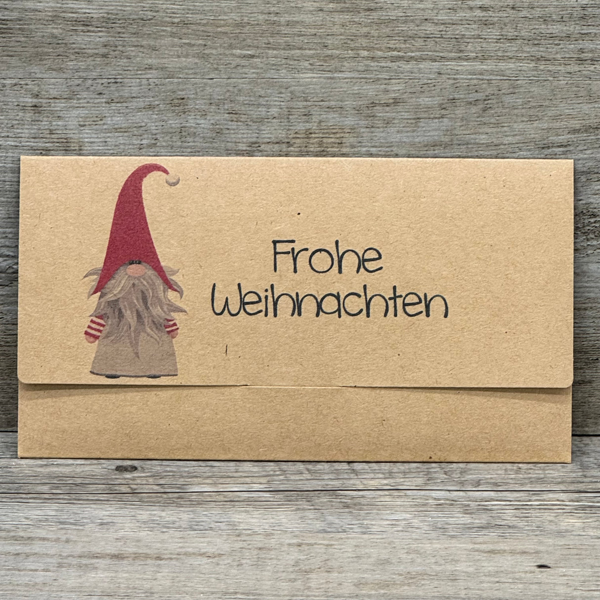 Gutscheinverpackung Weihnachten 5 Stück
