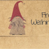 Gutscheinverpackung Weihnachten 5 Stück