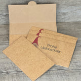 Gutscheinverpackung Weihnachten 5 Stück