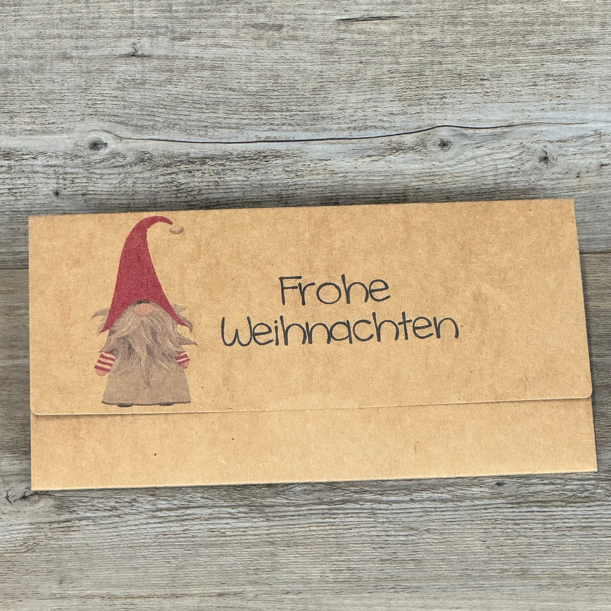 Gutscheinverpackung Weihnachten 5 Stück