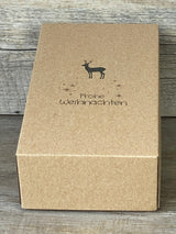 Geschenkverpackung Weihnachten 21 x 11 x 6cm, 5 Stück