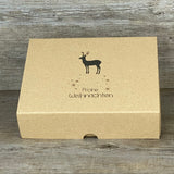 Geschenkverpackung Weihnachten 19 x 15 x 5cm, 5 Stück