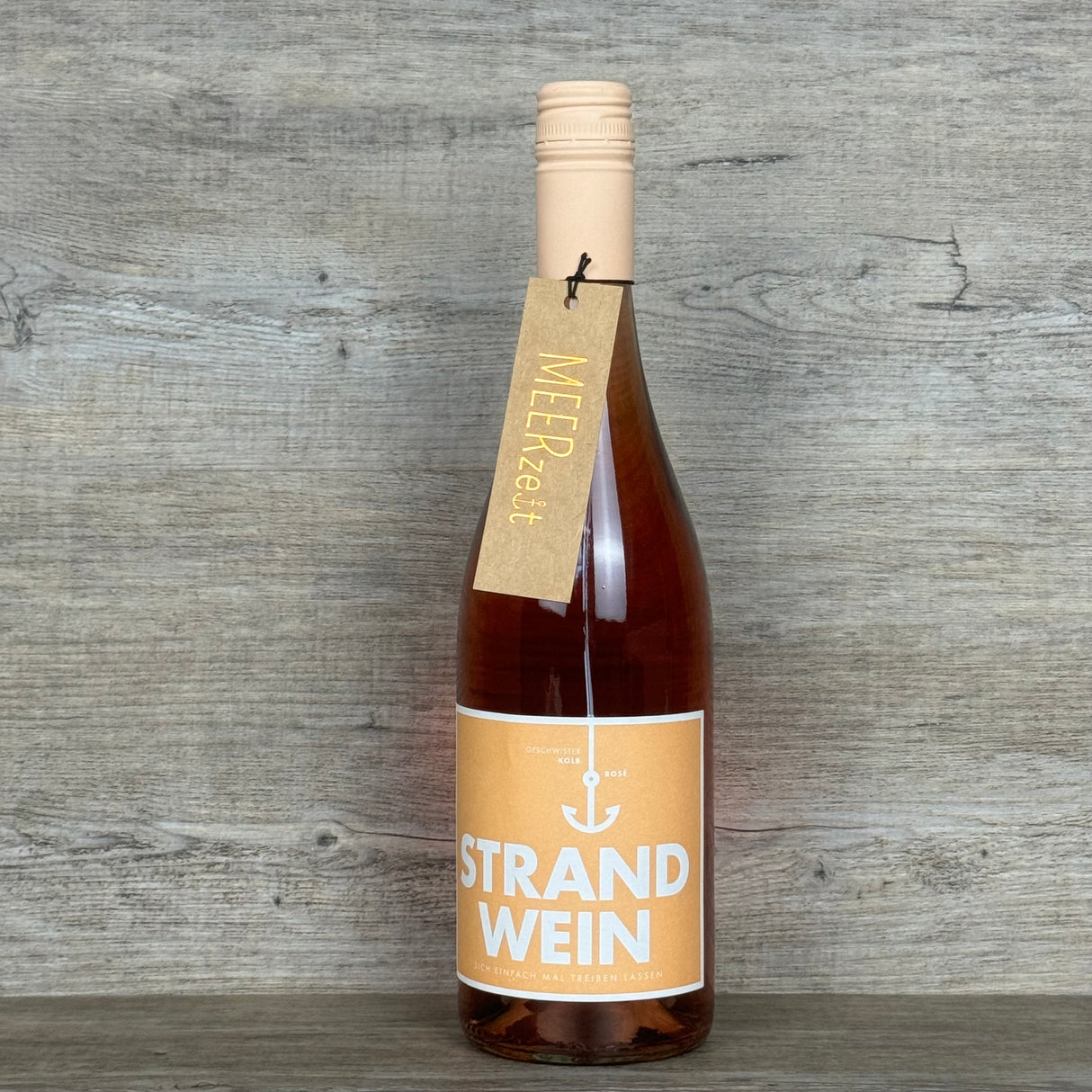 Geschenkpaket 'Meerweh', groß, Strandwein inkl. LED Kerzenlicht