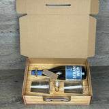 Geschenkpaket 'Meerweh', groß, Strandwein inkl. LED Kerzenlicht