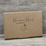 Geschenkset Hölzerne Hochzeit, personalisierbar