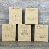 Geschenktüten Set, 5 Stück
