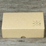 Geschenkverpackung 16x9x5cm, Navigationskreuz 5 Stück