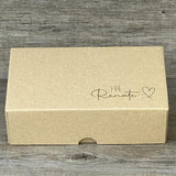 Geschenkverpackung 16x9x5cm, personalisiert, Herz