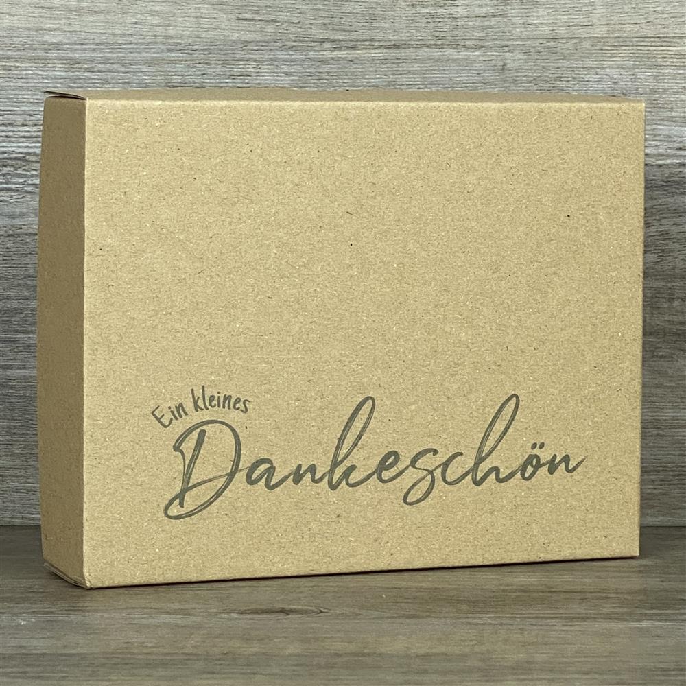 Geschenkverpackung 19x15x5cm, Ein kleines Dankeschön 5 Stück