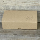 Geschenkverpackung 21x11x6cm, Navigationskreuz 5 Stück