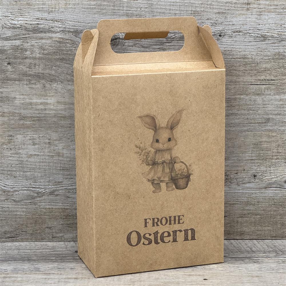 Giebelverpackung groß, Frohe Ostern, 5 Stück